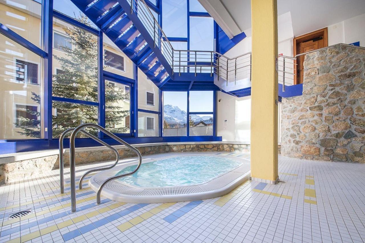 42m2 Alpenschick Mit Balkon, Ausblick, Pool - E405 Sankt Moritz